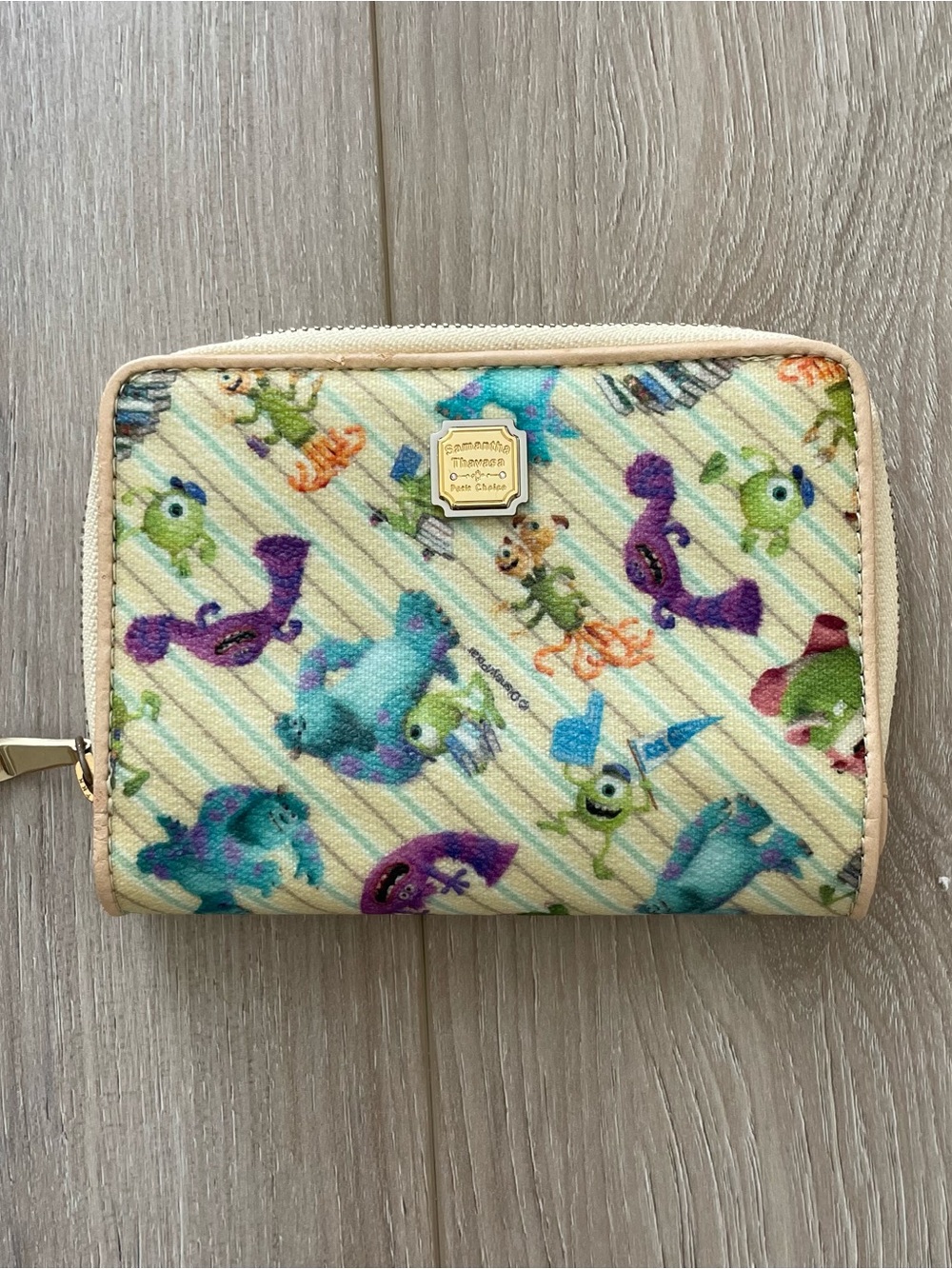 Dooney & Bourke Monsters Inc. Zip Wallet